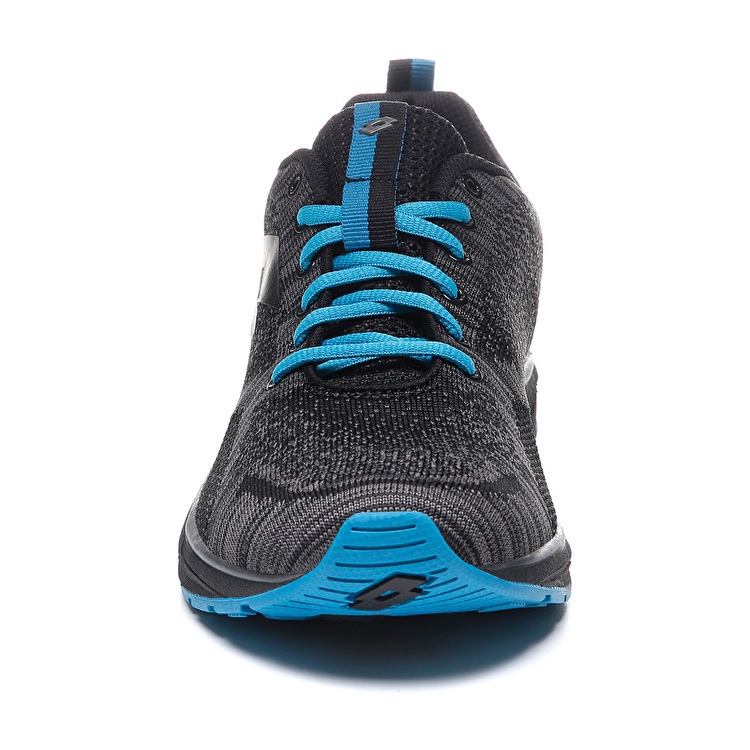 Black / Blue Lotto Speedride 200 V Men's Running Shoes | Lotto-99519