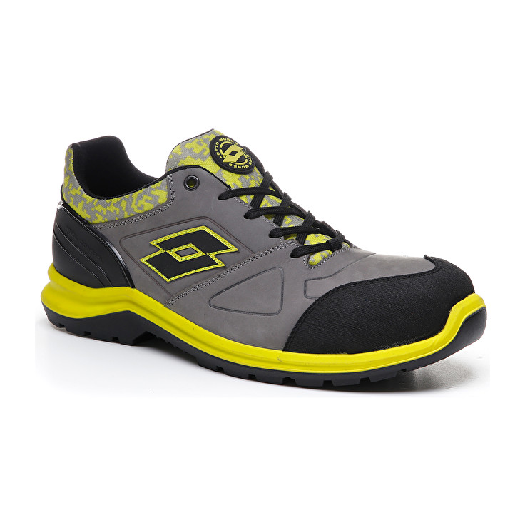 Black / Green / Grey Lotto Hit 200 S3 Women's Safety Shoes | Lotto-47565