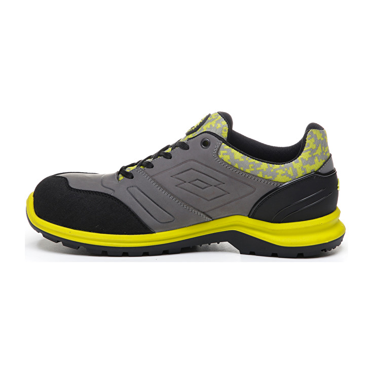 Black / Green / Grey Lotto Hit 200 S3 Women's Safety Shoes | Lotto-47565