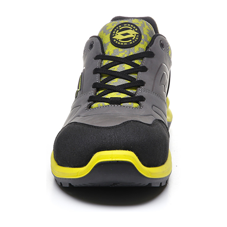 Black / Green / Grey Lotto Hit 200 S3 Women's Safety Shoes | Lotto-47565