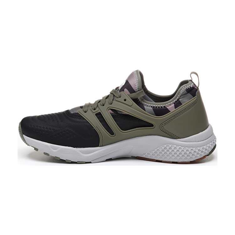 Black / Green Lotto Breeze Ii Camou Men's Lifestyle Shoes | Lotto-69960