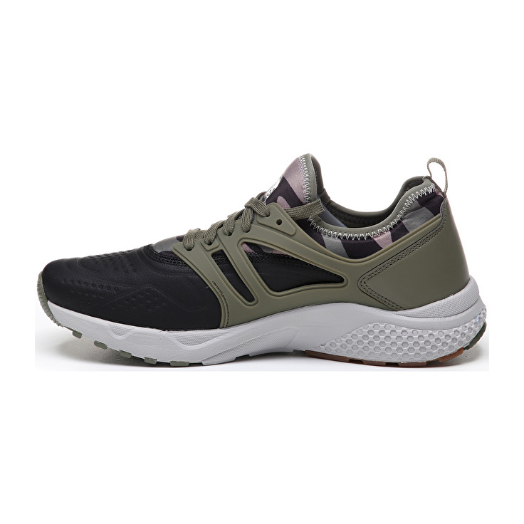 Black / Green Lotto Breeze Ii Camou Women's Lifestyle Shoes | Lotto-54038