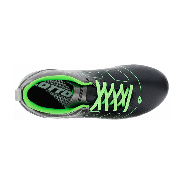 Black / Green Lotto Maestro 700 Fg Jr Kids' Soccer Shoes | Lotto-65799