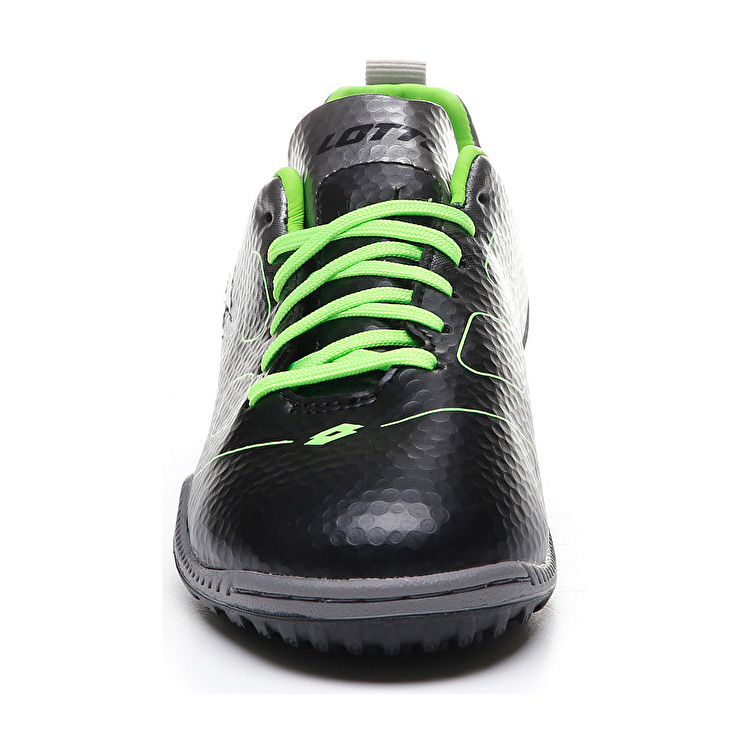 Black / Green / Silver Lotto Maestro 700 Tf Jr Kids' Soccer Shoes | Lotto-22356