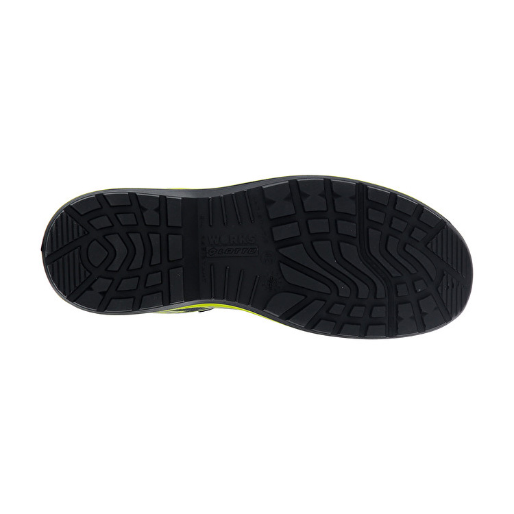 Black / Grey / Green Lotto Hit 400 S1p Men's Safety Shoes | Lotto-14446