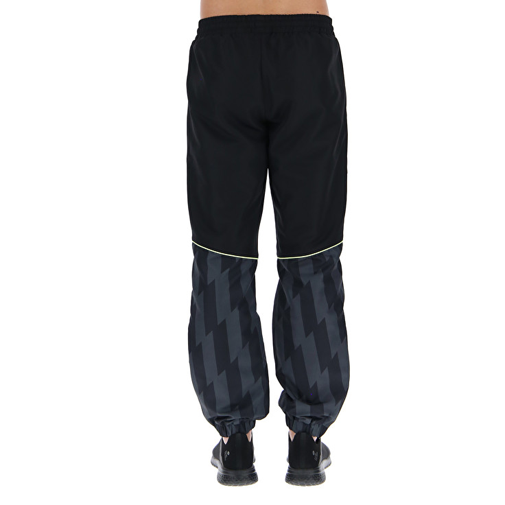 Black / Grey Lotto Logo Vi Db Men's Pants | Lotto-20535