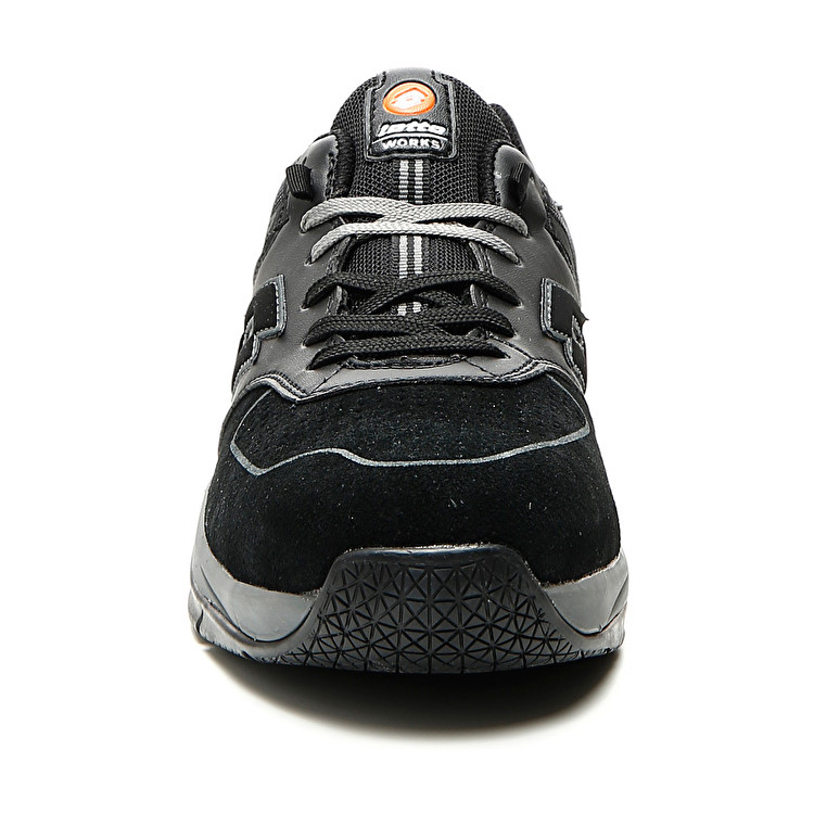 Black / Grey Lotto Street S1p Src Men's Safety Shoes | Lotto-25188