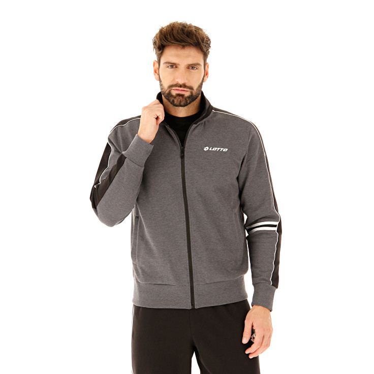 Black / Grey Lotto Suit More Iii Bs Mel Fl Men's Tracksuits | Lotto-92015