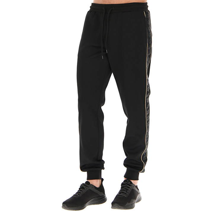 Black Lotto Athletica Classic Iv Pl Men\'s Pants | Lotto-62896