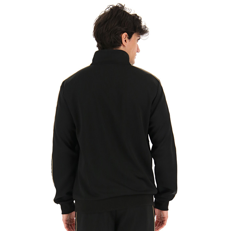 Black Lotto Athletica Classic Iv Sweat Fz Pl Men's Sweatshirt | Lotto-72616