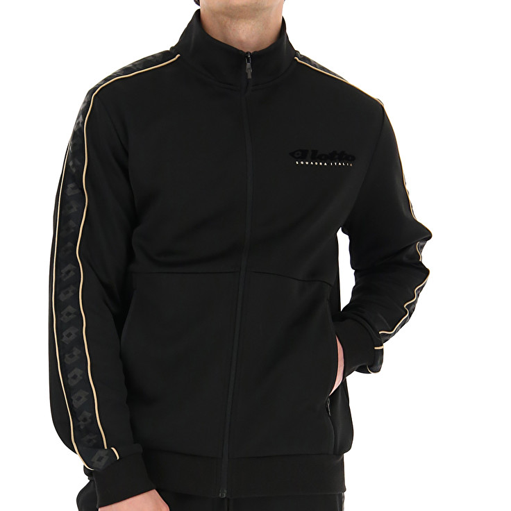 Black Lotto Athletica Classic Iv Sweat Fz Pl Men's Sweatshirt | Lotto-72616