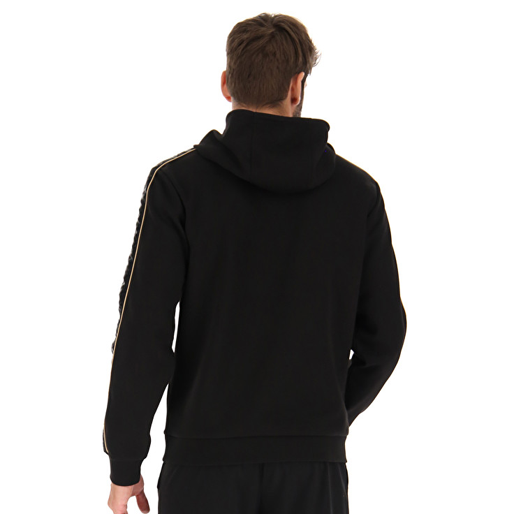 Black Lotto Athletica Classic Iv Sweat Hd Pl Men's Sweatshirt | Lotto-61383