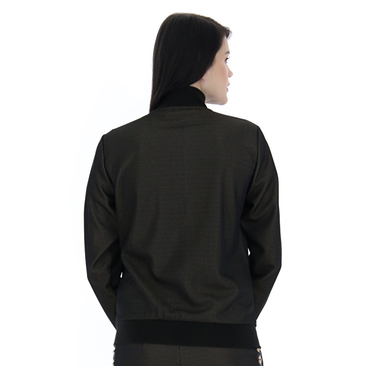 Black Lotto Athletica Classic W Iv Sweat Fz Pl Women's Tracksuits | Lotto-40962