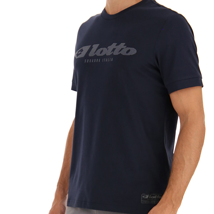 Black Lotto Athletica Due Iv Js Men's T Shirts | Lotto-68842