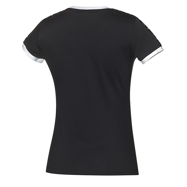 Black Lotto Athletica Ii W Women's T Shirts | Lotto-39160