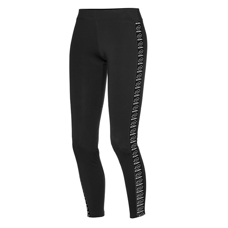 Black Lotto Athletica Iis W Women\'s Leggings | Lotto-80650