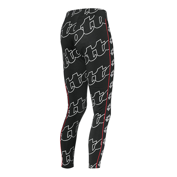 Black Lotto Athletica Prime W Women's Leggings | Lotto-32302