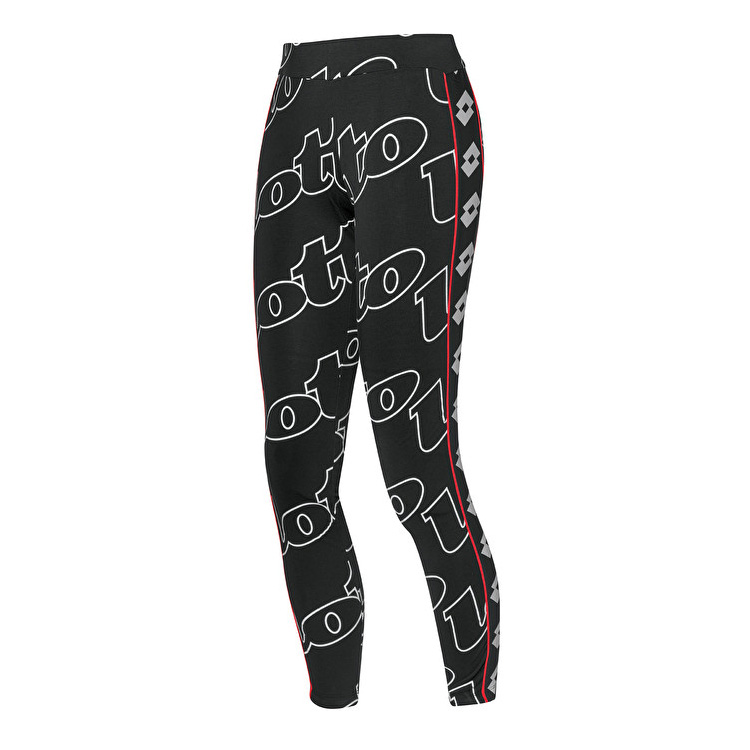 Black Lotto Athletica Prime W Women\'s Leggings | Lotto-32302