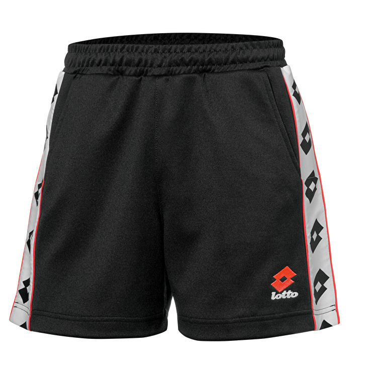 Black Lotto Athletica Prime W Women\'s Shorts | Lotto-17185