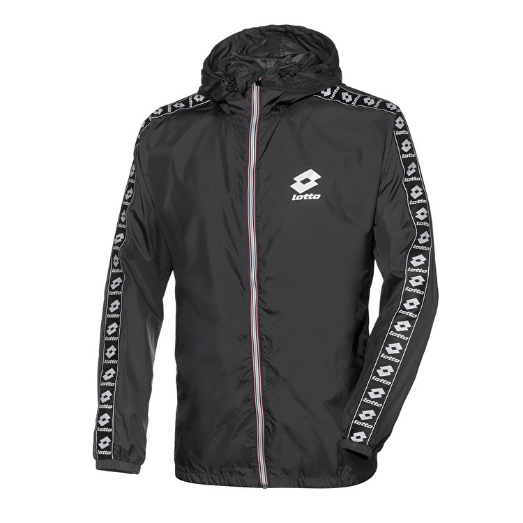 Black Lotto Athletica Wn Men\'s Jackets | Lotto-48380