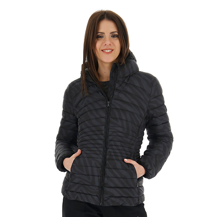 Black Lotto Bomber Cortina W Pad Women\'s Jackets | Lotto-96569