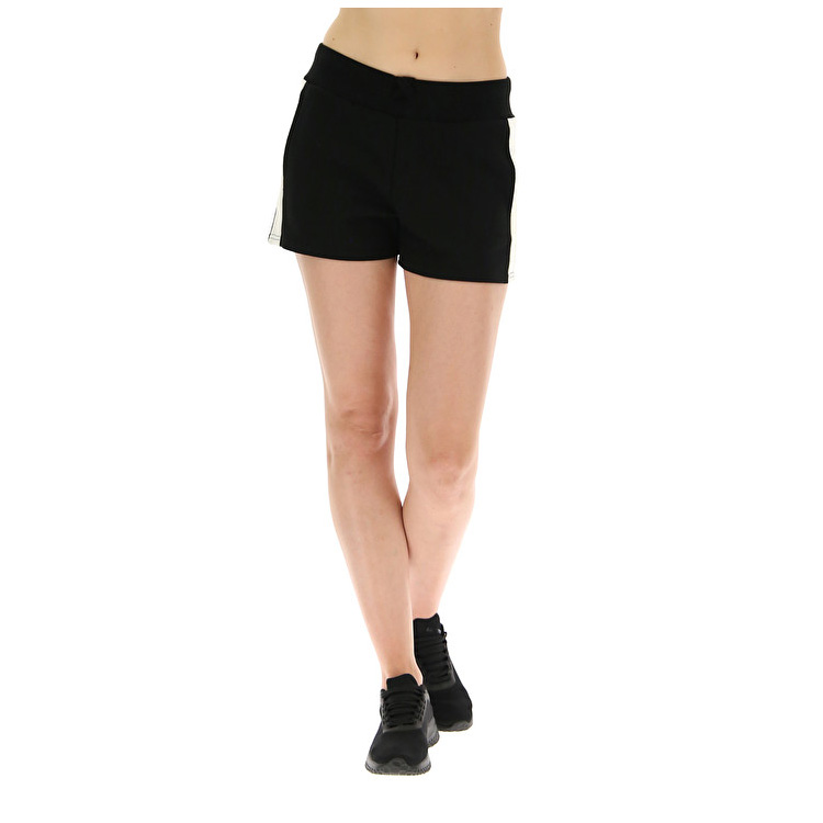 Black Lotto Dinamico W Iv Ft Women\'s Shorts | Lotto-33458