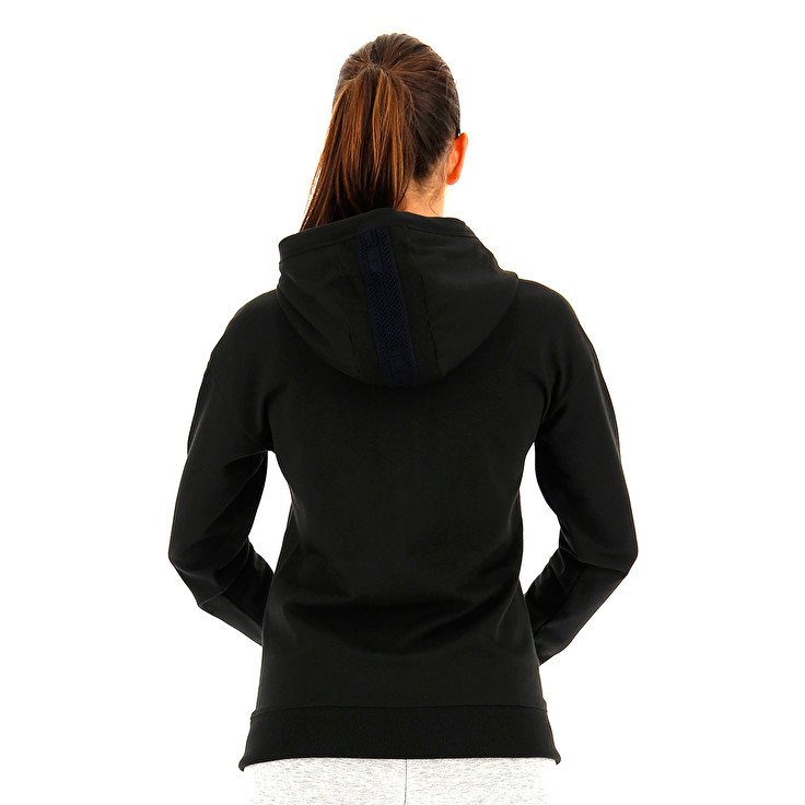 Black Lotto Dinamico W Sweat Women's Sweatshirt | Lotto-44403