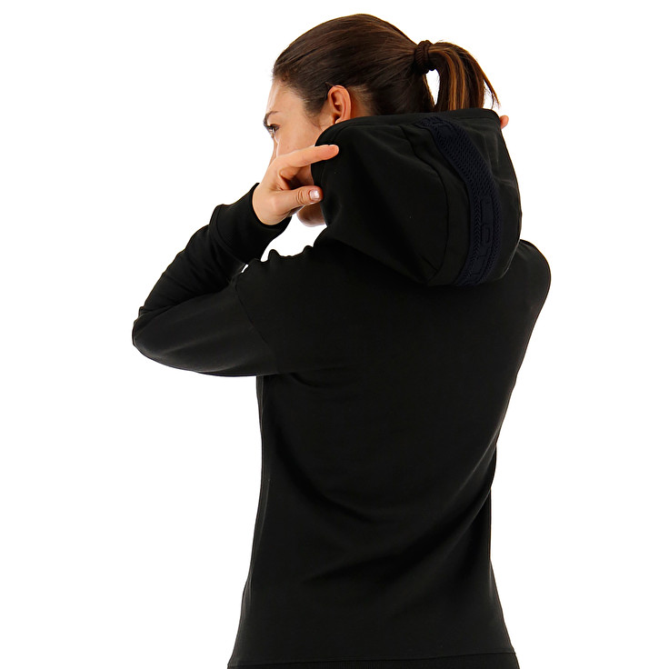 Black Lotto Dinamico W Sweat Women's Tracksuits | Lotto-96371