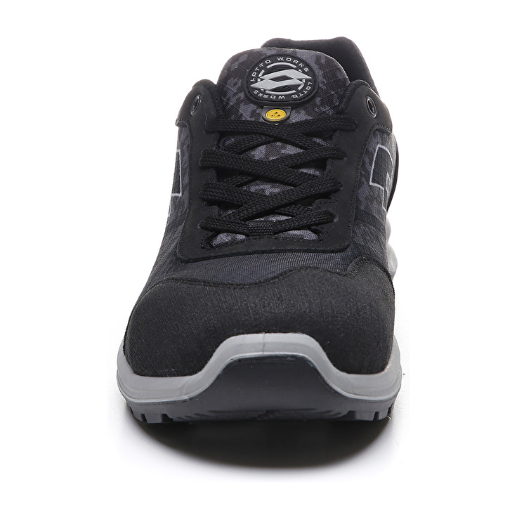 Black Lotto Hit 400 S1p Esd Women's Safety Shoes | Lotto-72784