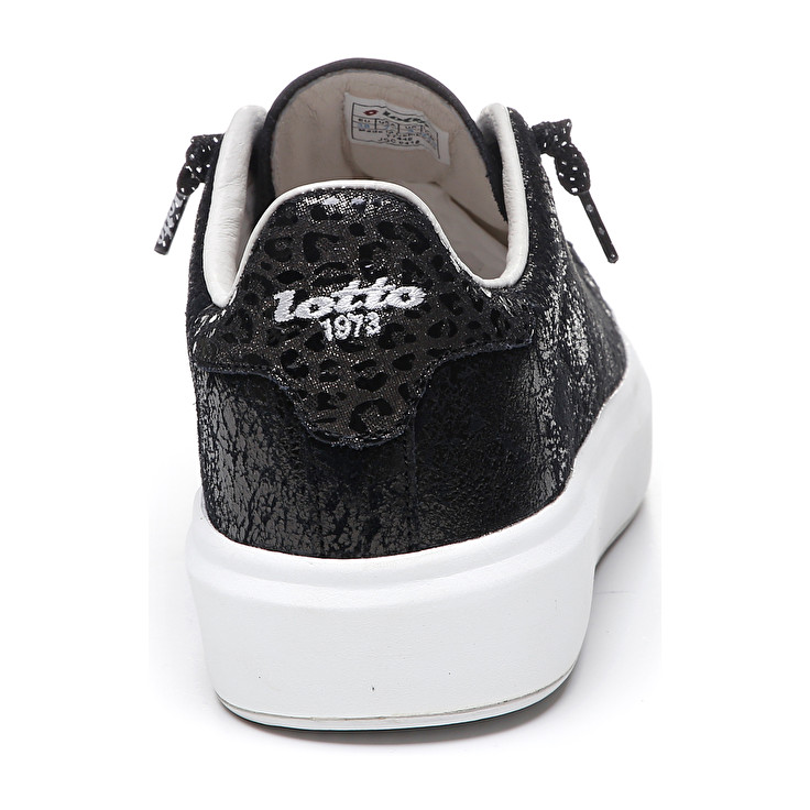 Black Lotto Impressions Crack W Women's Sneakers | Lotto-34109