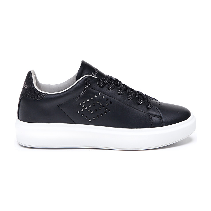 Black Lotto Impressions Lth W Women\'s Sneakers | Lotto-19706