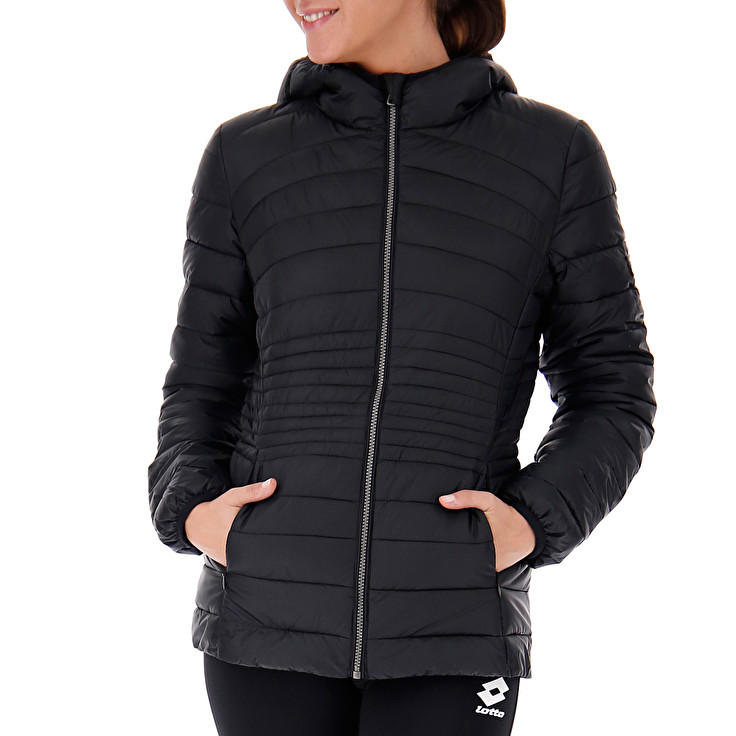 Black Lotto Iza Iv Bomber Pad W Women's Jackets | Lotto-68235