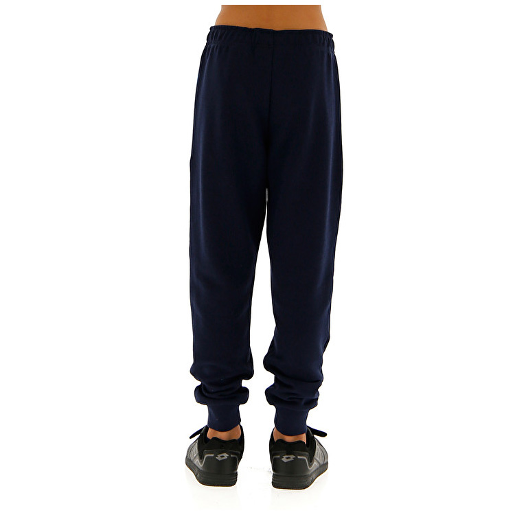 Black Lotto Logo B Iii Pant Rib Ft Kids' Tracksuits | Lotto-39789