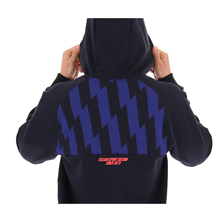 Black Lotto Logo Vi Sweat Hd Fl Men's Sweatshirt | Lotto-26042