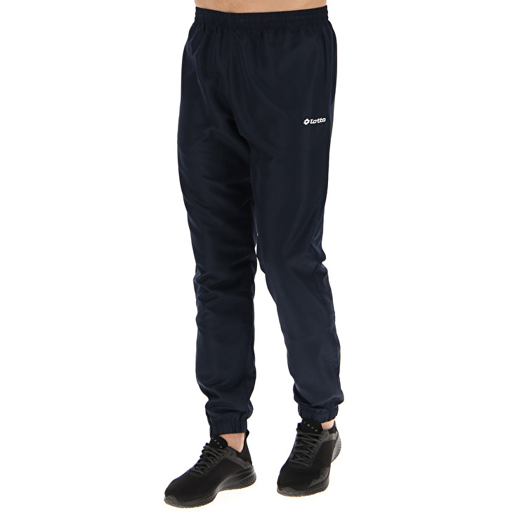 Black Lotto Pant Milano Ii Cuff Db Men\'s Tracksuits | Lotto-87621