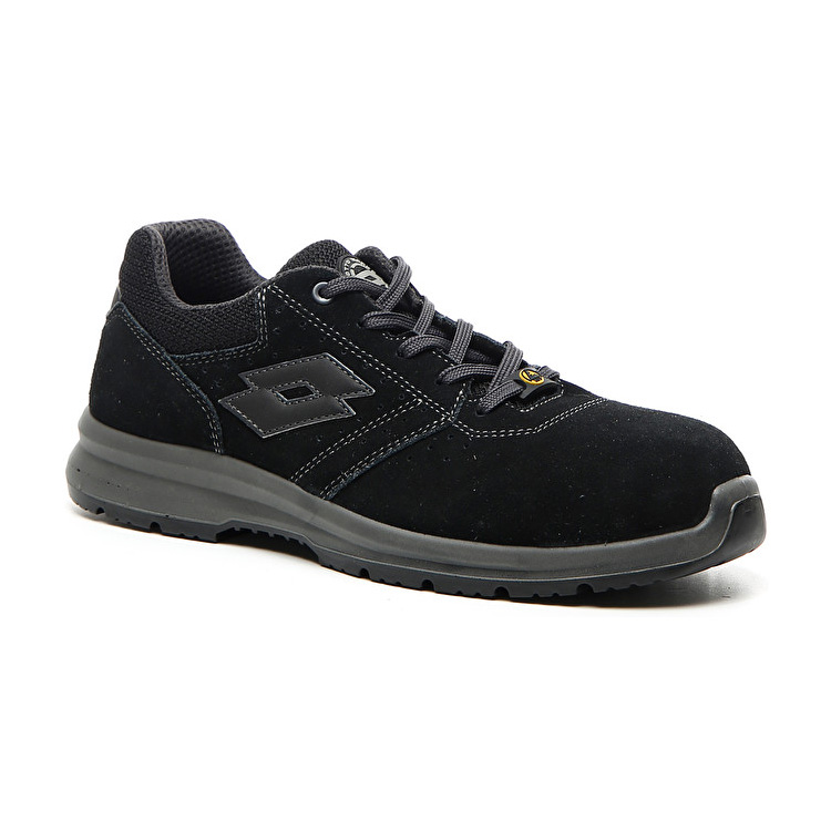 Black Lotto Race 401 Esd S1p Sd Men's Safety Shoes | Lotto-52591