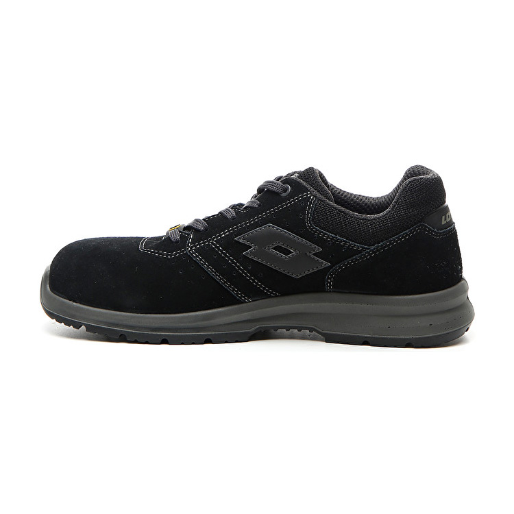 Black Lotto Race 401 Esd S1p Sd Men's Safety Shoes | Lotto-52591