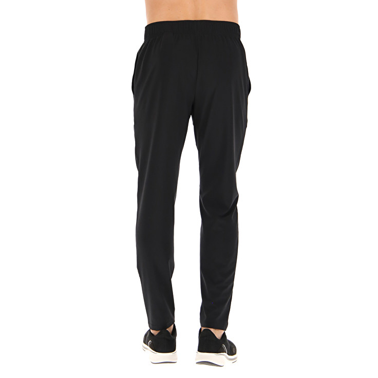 Black Lotto Run Fit Men's Pants | Lotto-48754