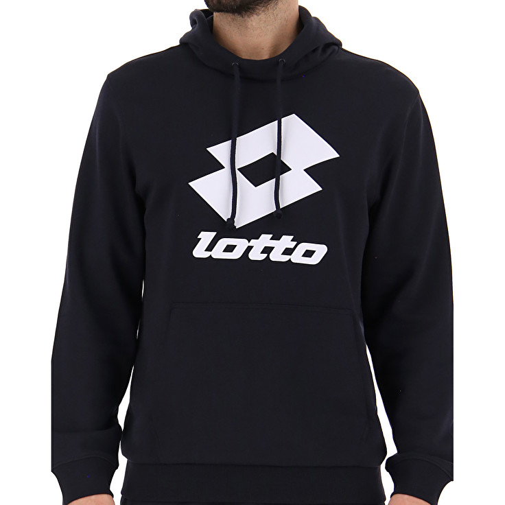 Black Lotto Smart Ii Sweat Hd Ft Men's Sweatshirt | Lotto-68820