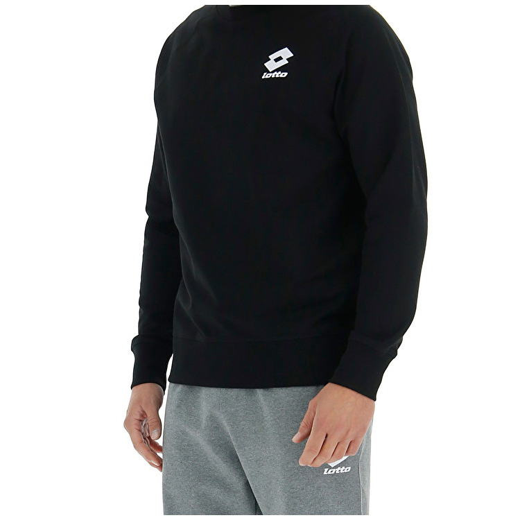 Black Lotto Smart Sweat Men's Sweatshirt | Lotto-43431