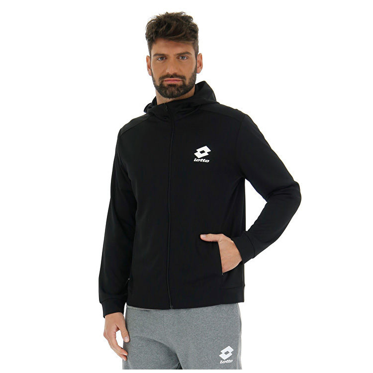 Black Lotto Smart Sweat Men's Sweatshirt | Lotto-83734