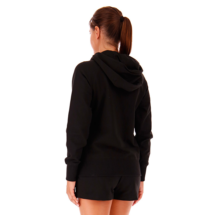 Black Lotto Smart Sweat W Women's Sweatshirt | Lotto-78947