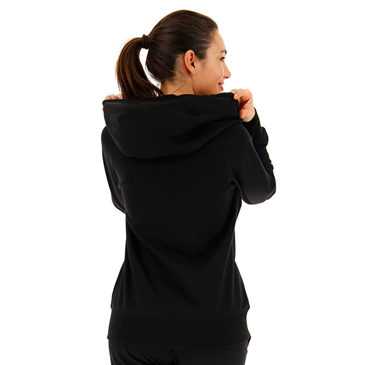 Black Lotto Smart W Sweat Women's Sweatshirt | Lotto-13825