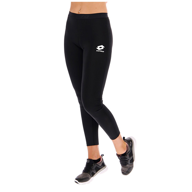 Black Lotto Smarts Pl W Women\'s Leggings | Lotto-10282