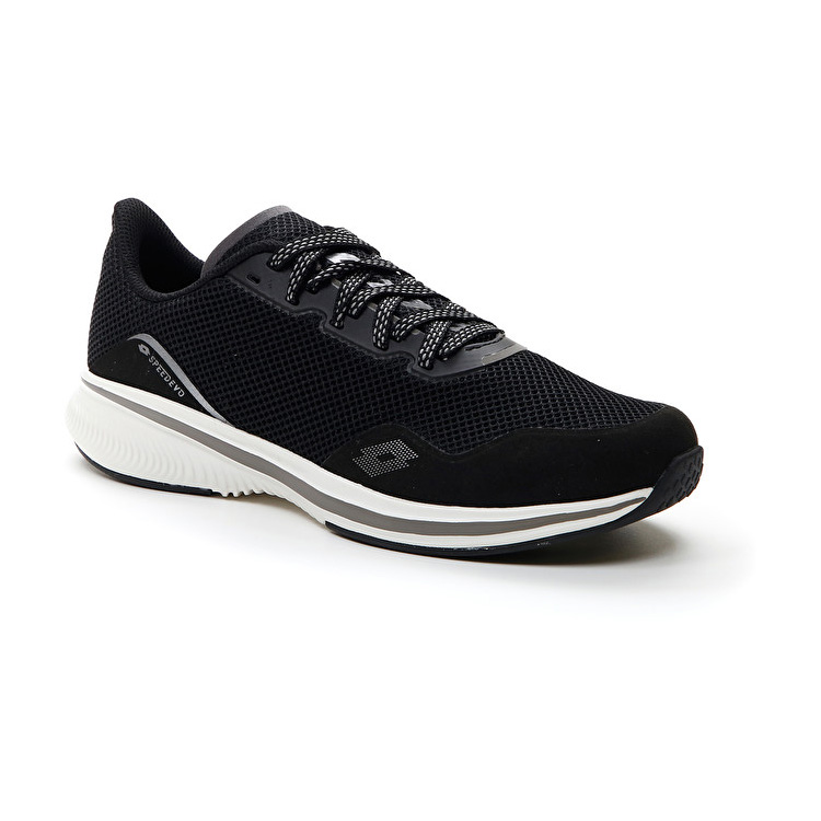 Black Lotto Speedevo 502 Men's Running Shoes | Lotto-38869