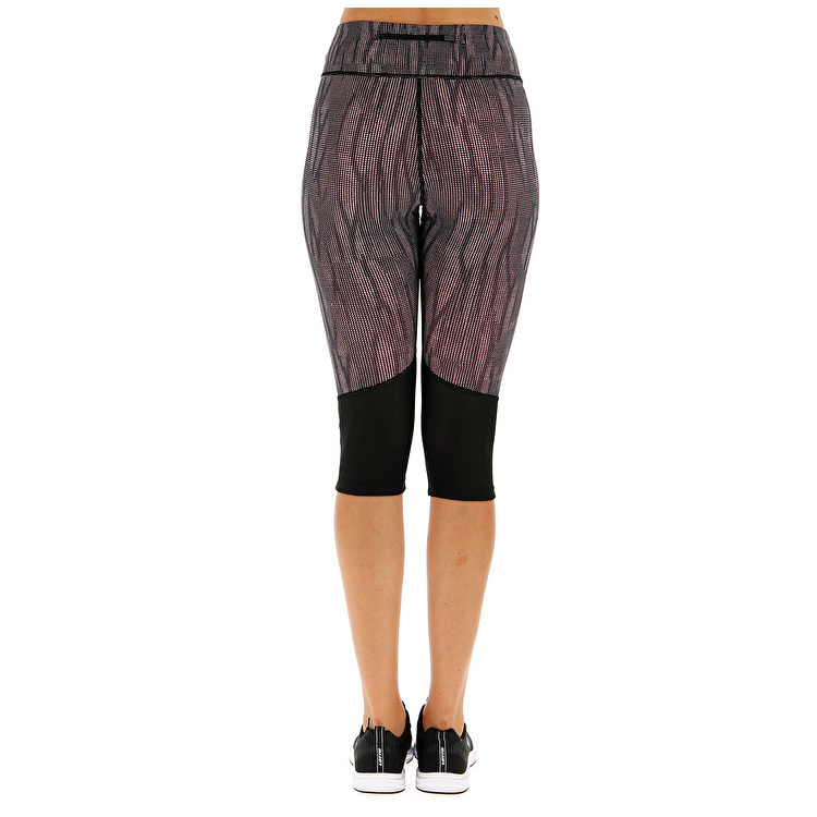 Black Lotto Speedrun W Ii Mid Women's Leggings | Lotto-94550