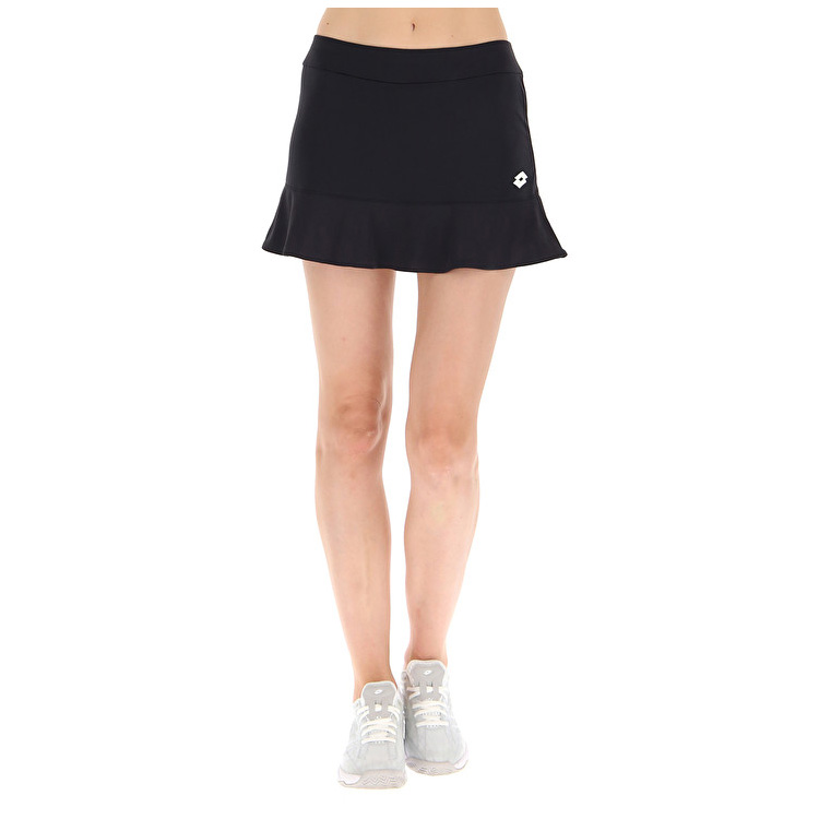 Black Lotto Squadra W Ii Pl Women\'s Skirts | Lotto-74536