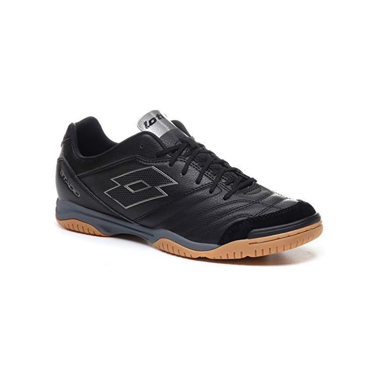 Black Lotto Stadio 300 Ii Id Men's Soccer Shoes | Lotto-51267