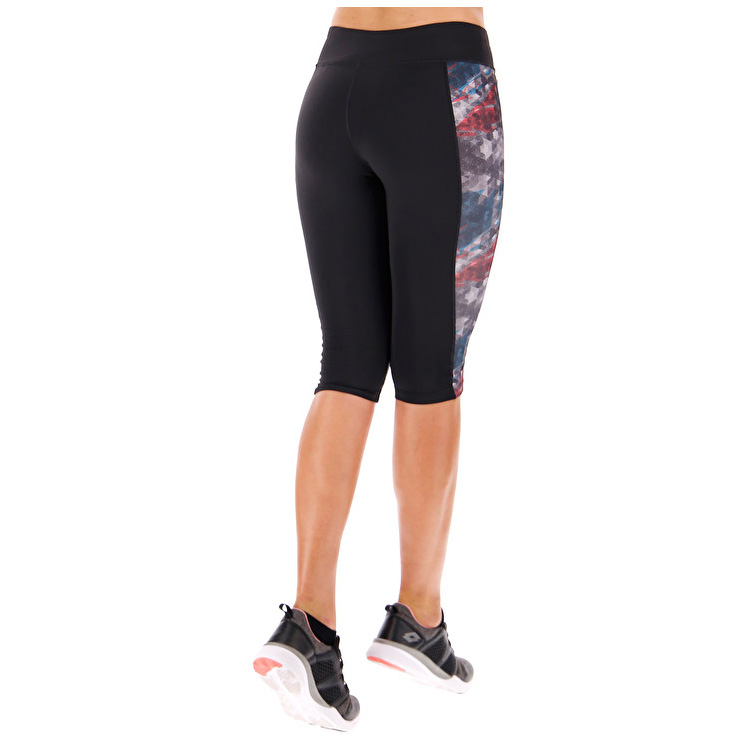 Black Lotto Superrapida Legg. Mid W Women's Leggings | Lotto-78727