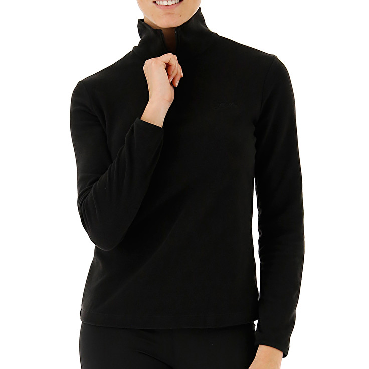 Black Lotto Sweat Cervino W Women's Sweatshirt | Lotto-24227